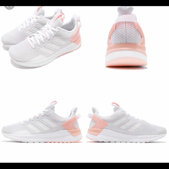 MAKE AN OFFER!! Adidas Running Shoe - White Pink - Picture 2 of 4